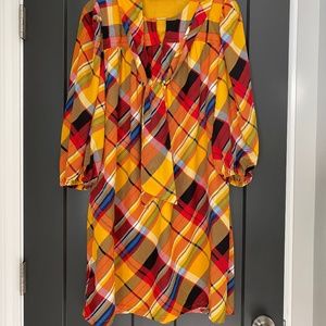 NY & Co plaid dress